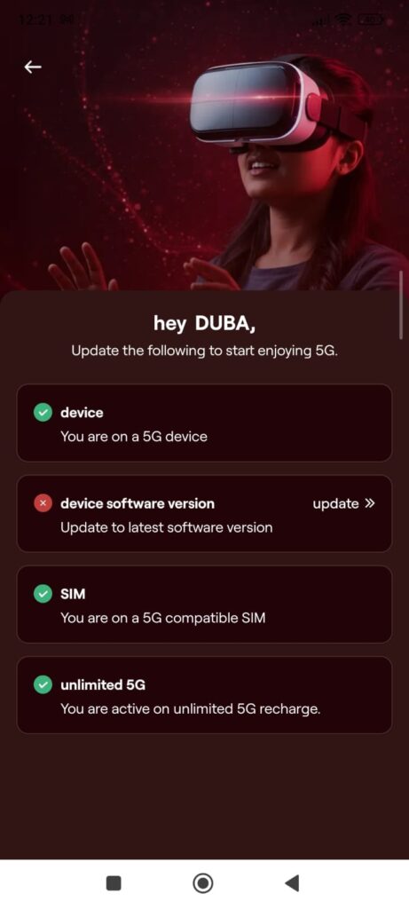 Vi Sim 5G Compatibility in Vi App